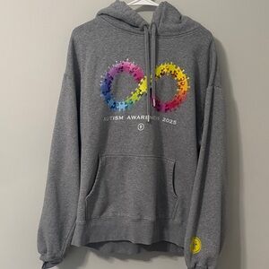 Gray Autism Awareness Hoodie